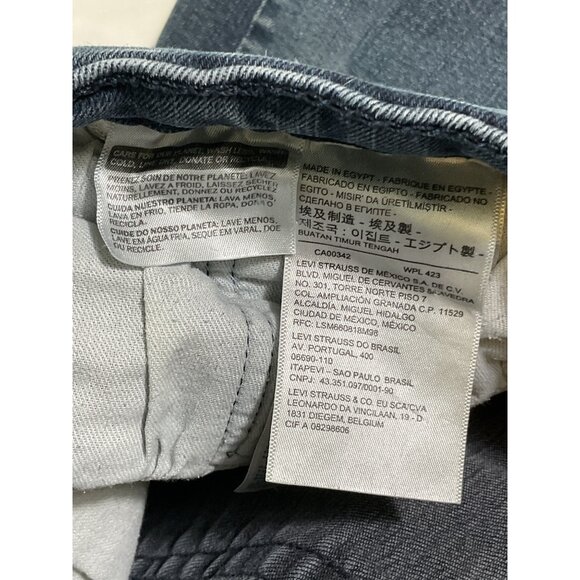 Levis 511 Slim Fit Mens Jeans W33 L30 Blue Denim - Picture 2 of 8